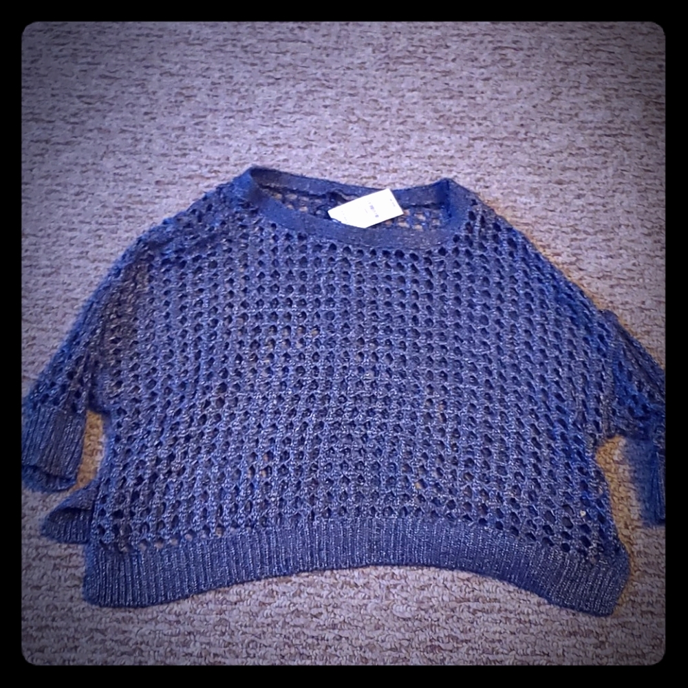 Express XS Crop-Top Dark Grey